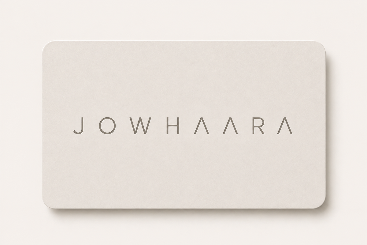 CARTE CADEAU JOWHAARA